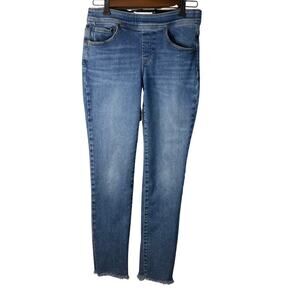 City Blues Women’s Pull On Tummy Control Ankle Jeans Size 4